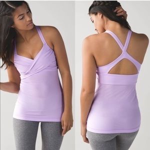 Lululemon Wrap It Up Tank, Lilac